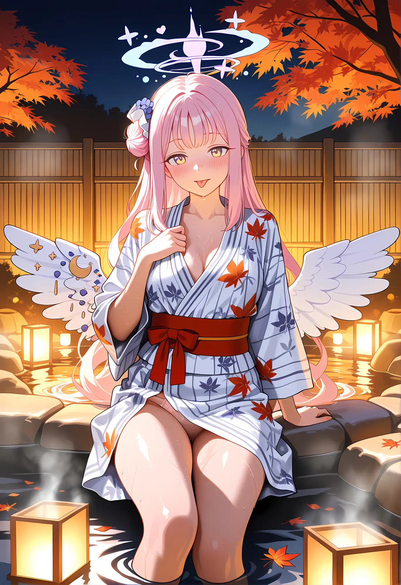 君と過ごす、紅葉の夜 サンプル画像 2