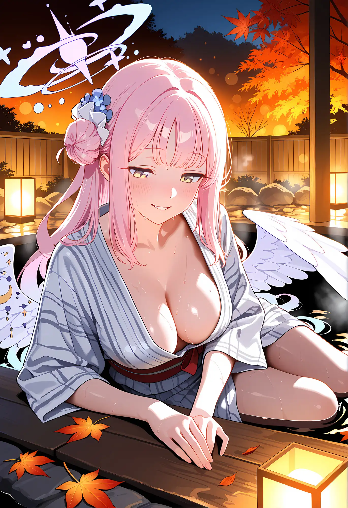 君と過ごす、紅葉の夜 サンプル画像 3