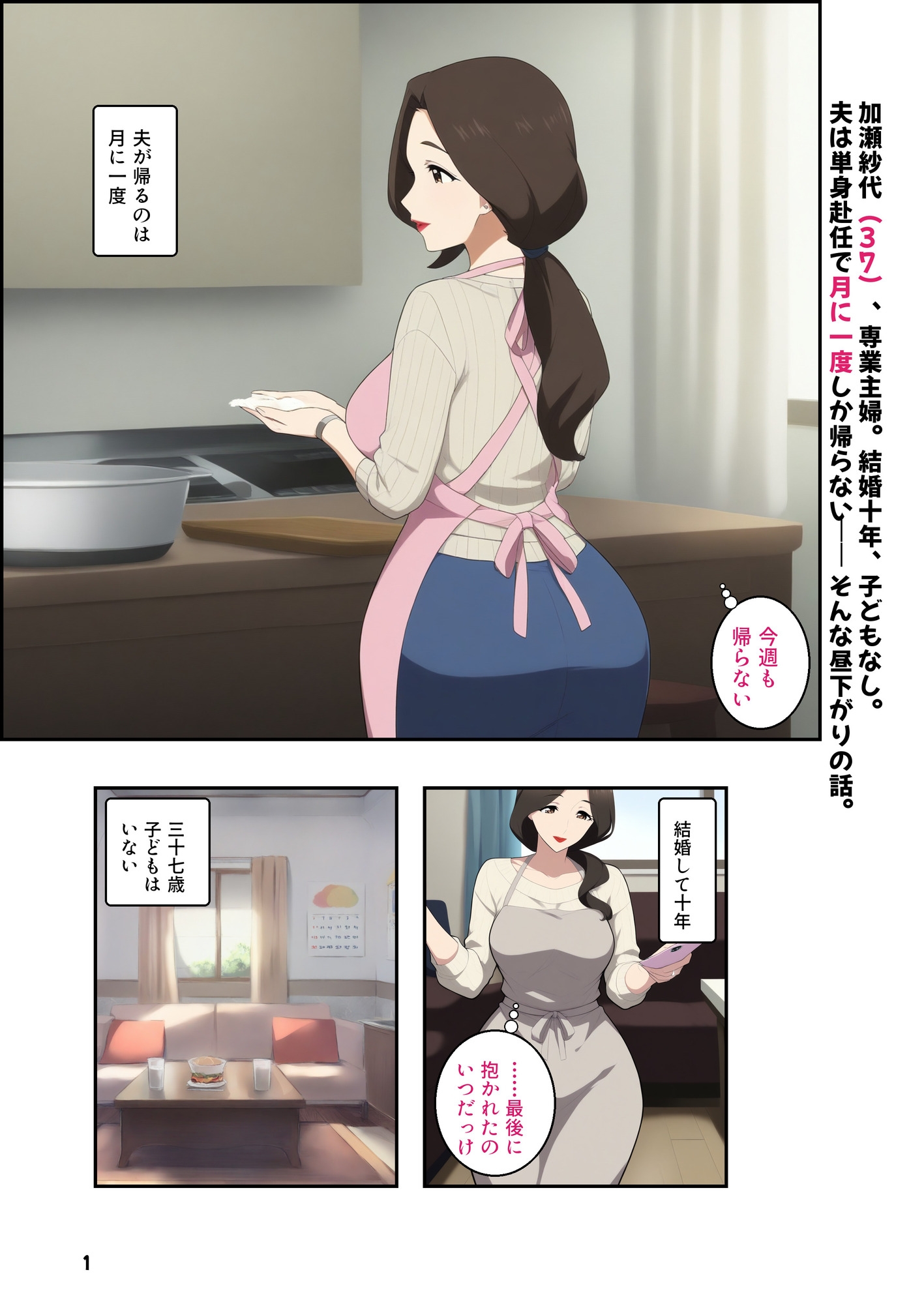 隣の奥さんは、昼間だけ 3