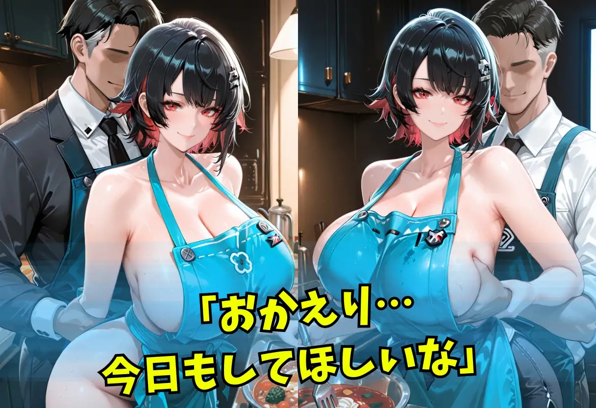 裸エプロンでお出迎え〜そのまま 中出しSEX〜 サンプル画像 3