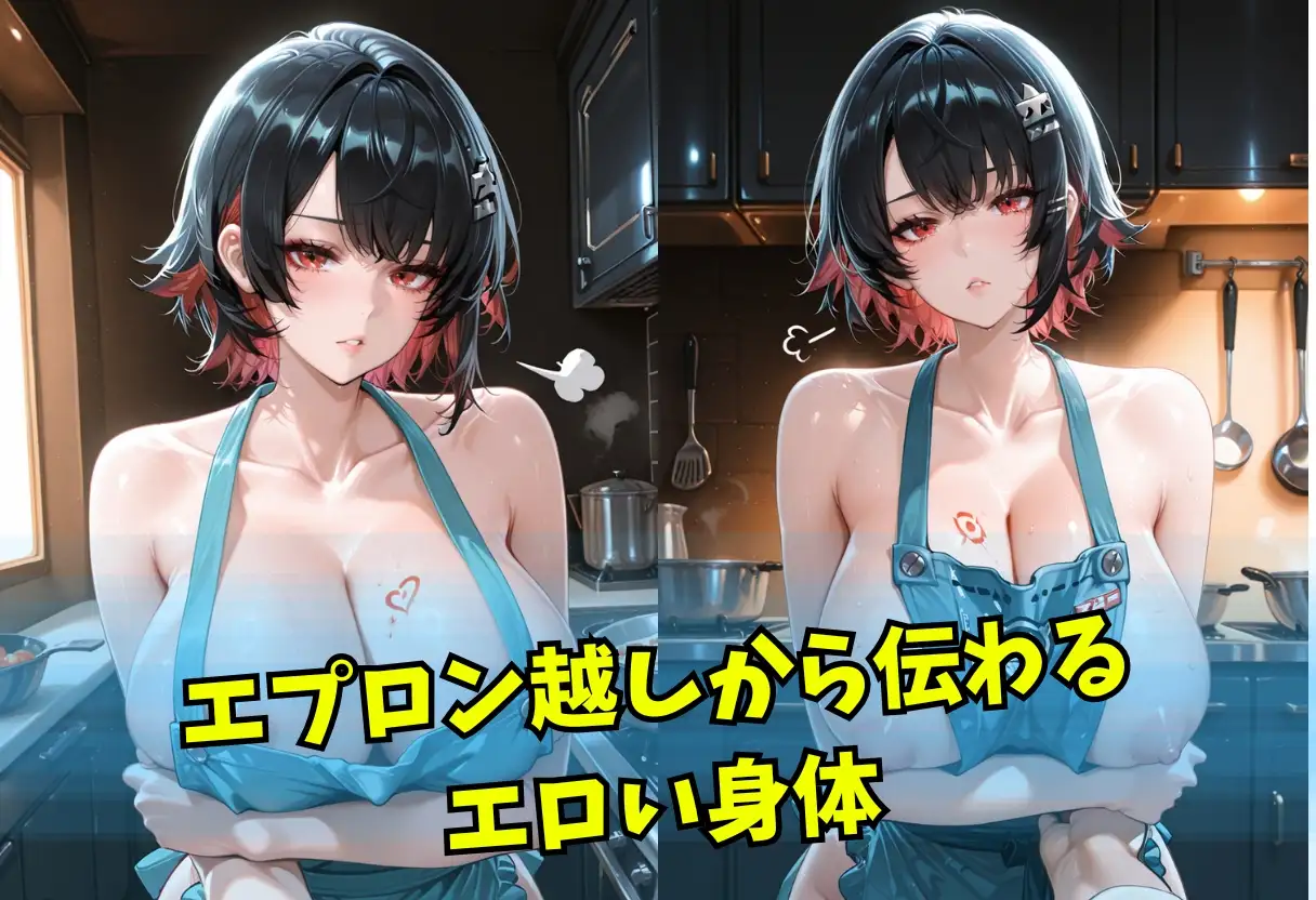 裸エプロンでお出迎え〜そのまま 中出しSEX〜 サンプル画像 4