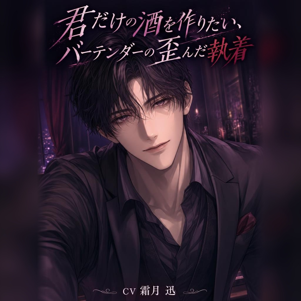 君だけの酒を作りたい、バーテンダーの歪んだ執着♡〜個室に匿って、朝まで離さない〜【ヤンデレ/独占欲/バイノーラル】-1画像