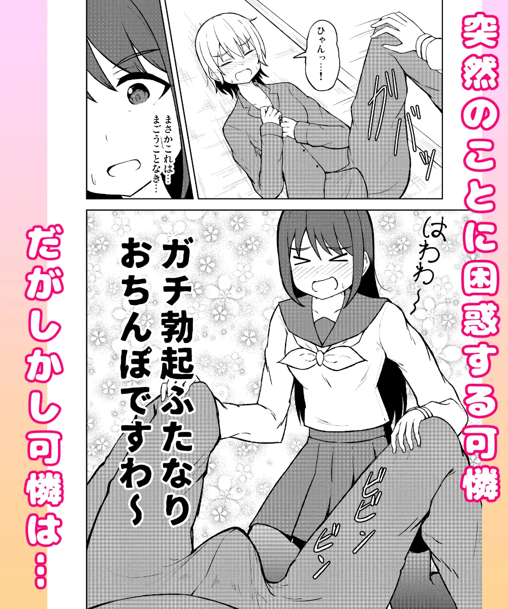 清純乙女とふたなりになった幼馴染 サンプル3