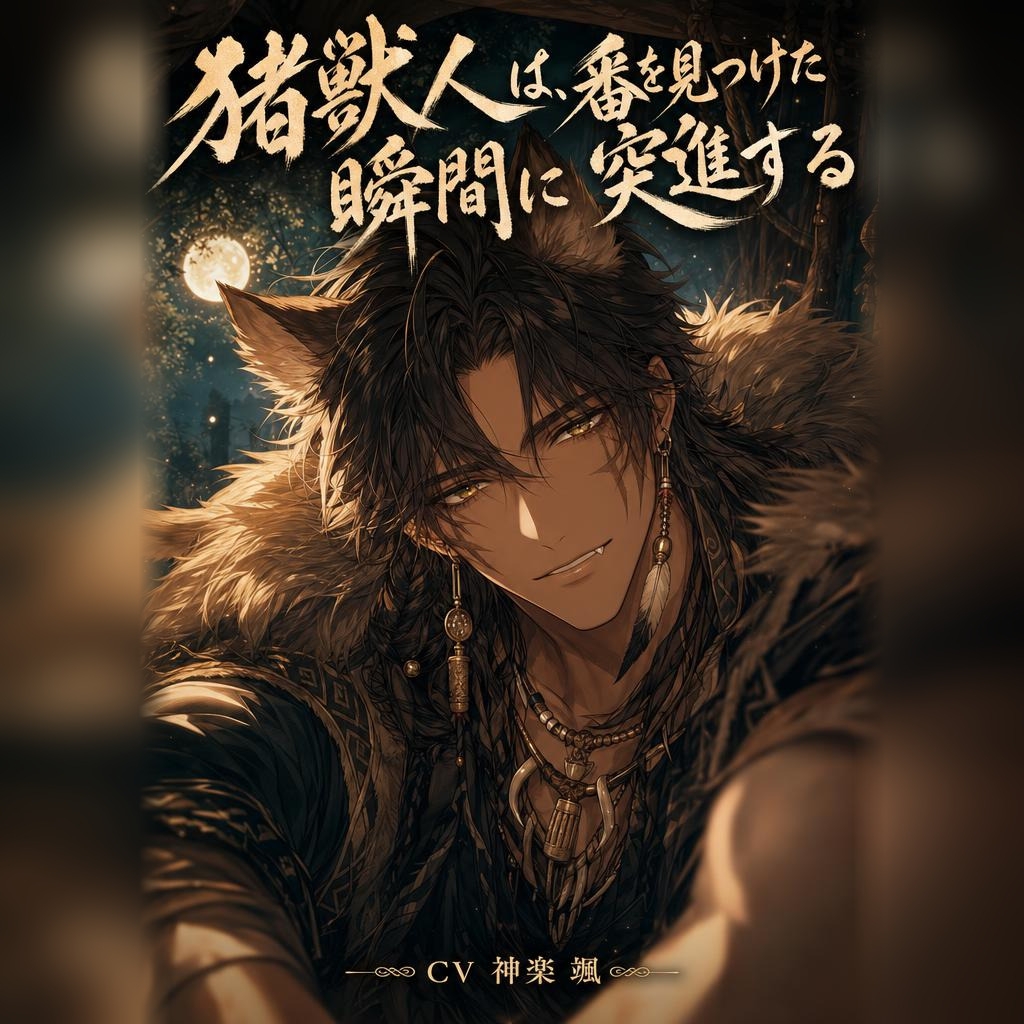 猪獣人は、番を見つけた瞬間に突進する♡〜荒々しい本能でお前だけを噛んで離さない〜【獣人/本能/バイノーラル】-1画像