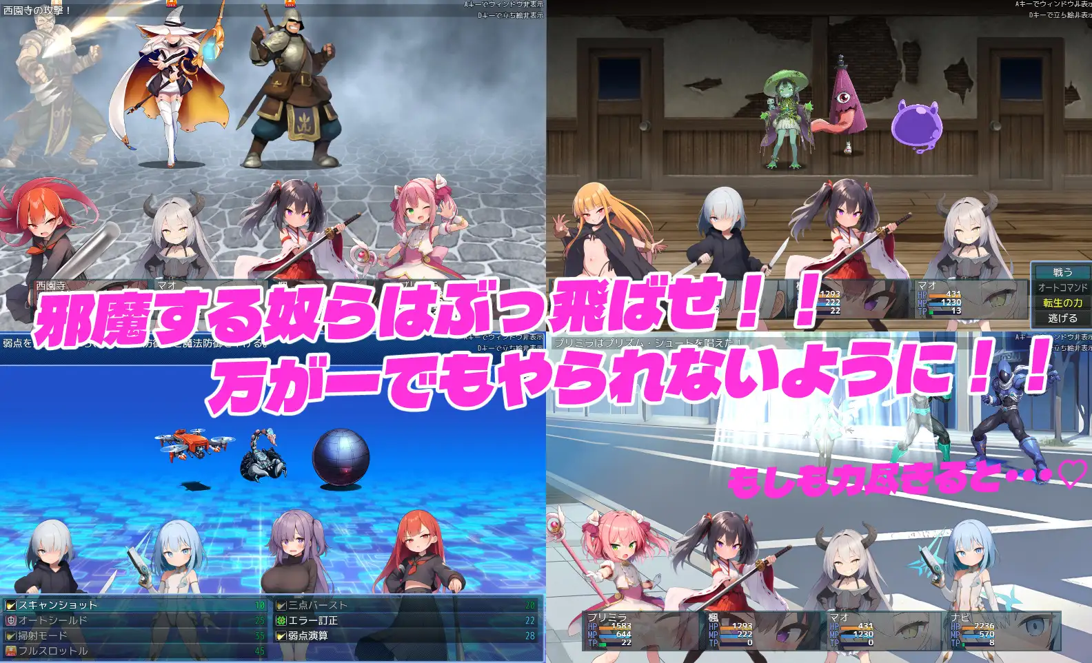 メ○ガキ夢現闘技 サンプル画像5
