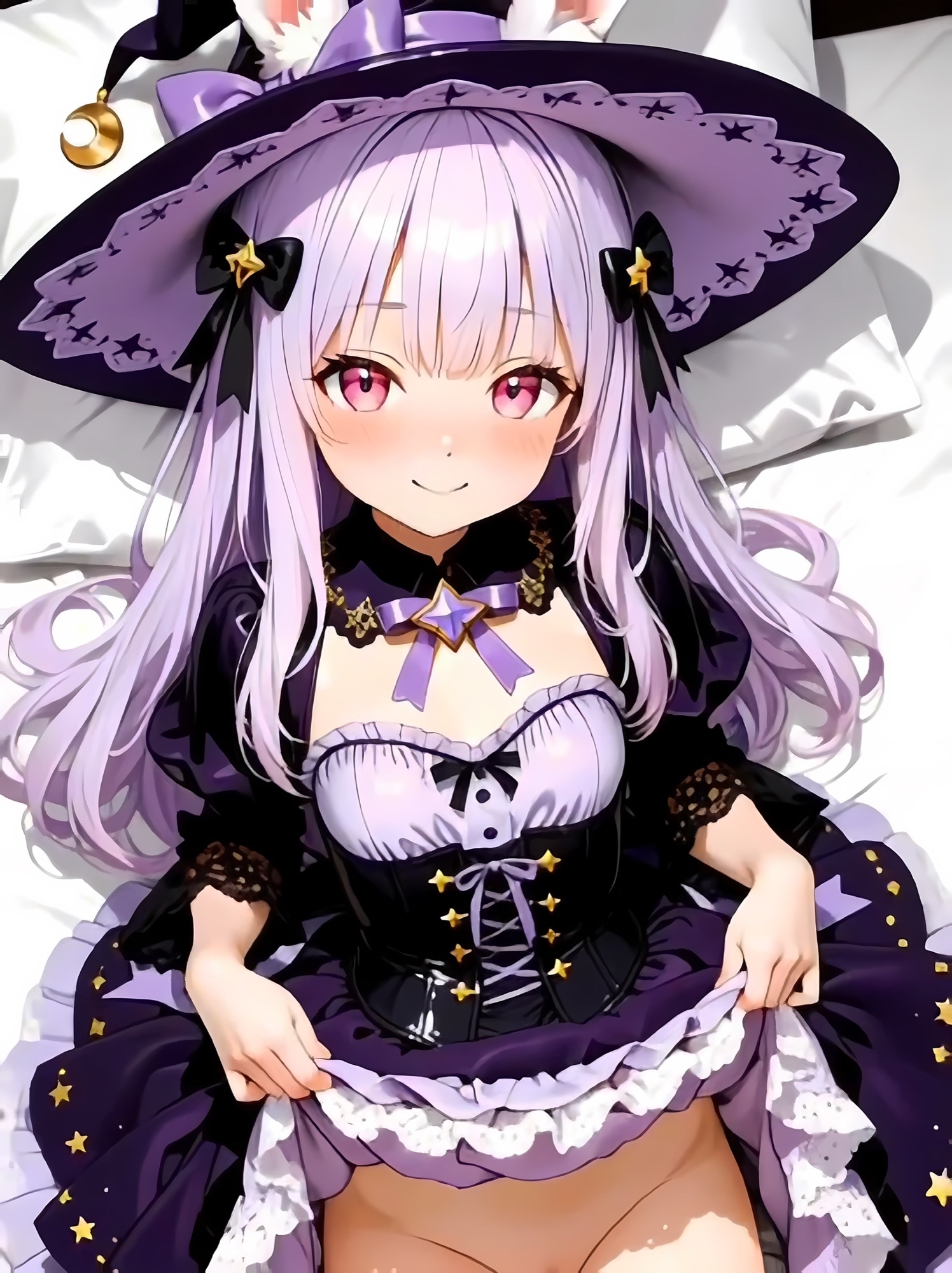 【4K60fpsアニメ】ハロウィンなのでコスプレうさみみ娘とたくさんぶっかけHします【音声・効果音あり】 7