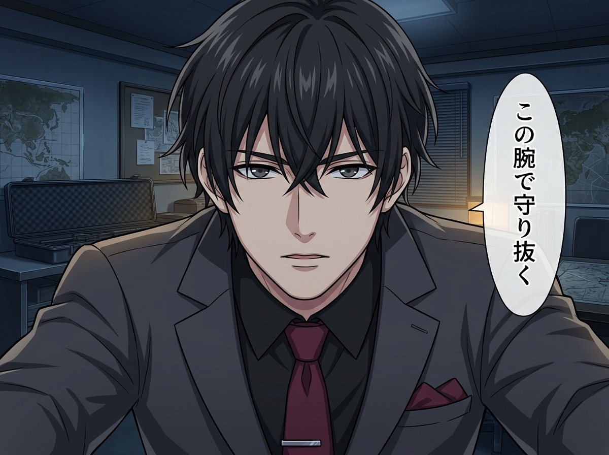 傭兵会社のCEOは、戦場帰りの腕で君を抱き囲う♡〜命のやり取りをする男が、君だけに武装を解く独占愛〜【裏社会/束縛/バイノーラル】-4画像