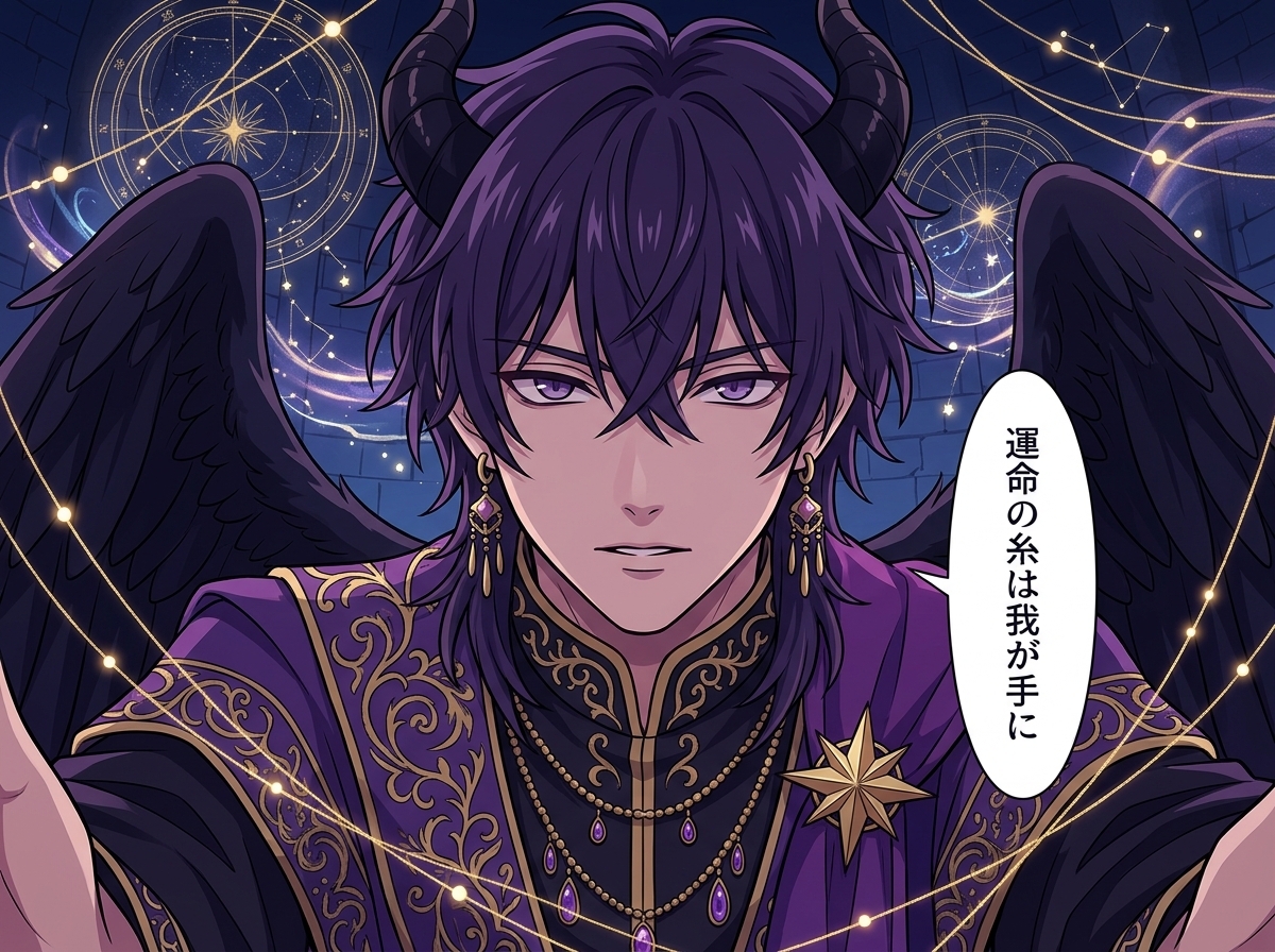 星詠みの魔術師は、運命の糸で君を自分だけに手繰り寄せる♡〜星空の下、契約の口づけで縛られる夜〜【人外/魔術師/バイノーラル】-4画像