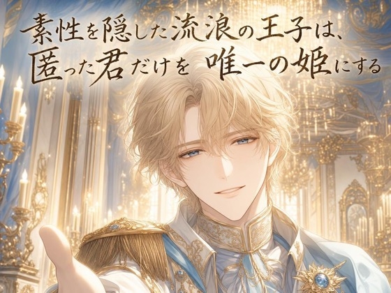 素性を隠した流浪の王子は、匿った君だけを唯一の姫にする♡〜玉座を取り戻す日も、君を離さぬ純愛〜【身分差/溺愛/バイノーラル】