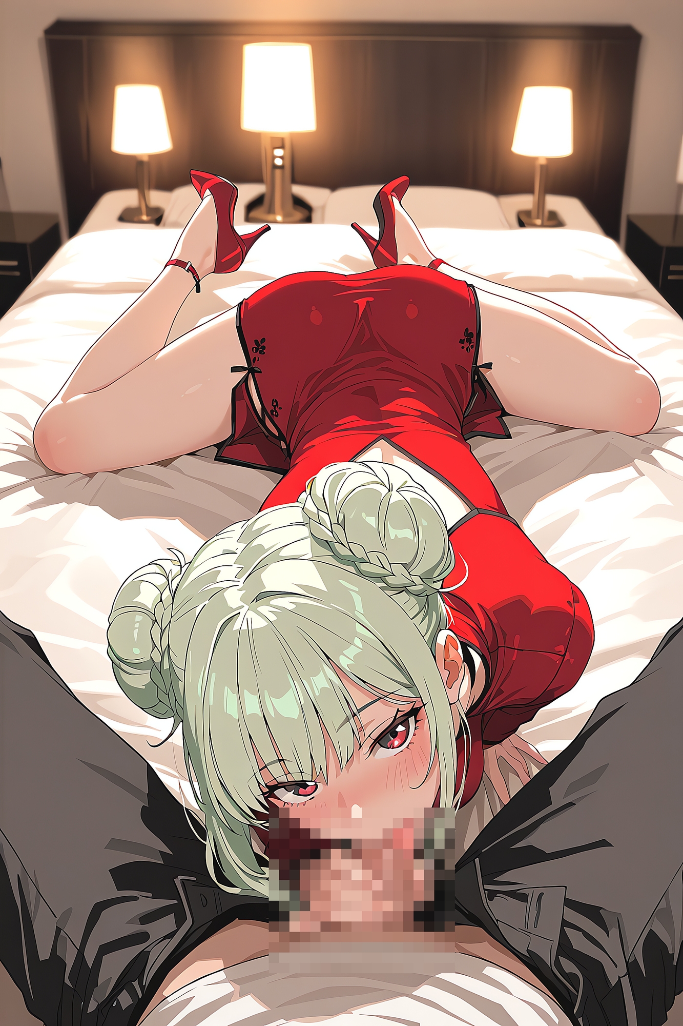 搾精中華街~チャイナドレスの桃源郷~ 発情した美女に次々とホテルへ連れ込まれ貪られた件【277枚】 10