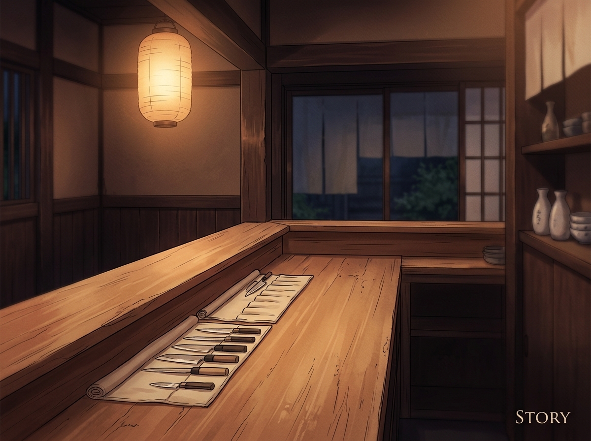 年の差料亭の板前は、包丁の手で君だけを優しく蕩けさせる♡〜大人の余裕で丁寧に仕上げる夜〜【年の差/溺愛/バイノーラル】-2画像