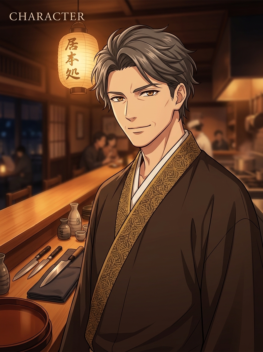 年の差料亭の板前は、包丁の手で君だけを優しく蕩けさせる♡〜大人の余裕で丁寧に仕上げる夜〜【年の差/溺愛/バイノーラル】-3画像