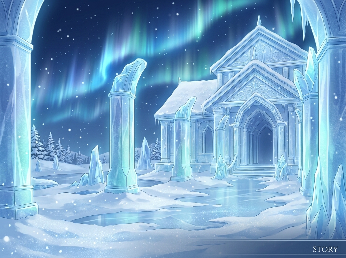 氷の魔神は、凍らぬ君の熱だけを永遠に欲しがる♡〜氷結の神殿で、溶かされ尽くす贄の夜〜【人外/魔神/バイノーラル】-2画像
