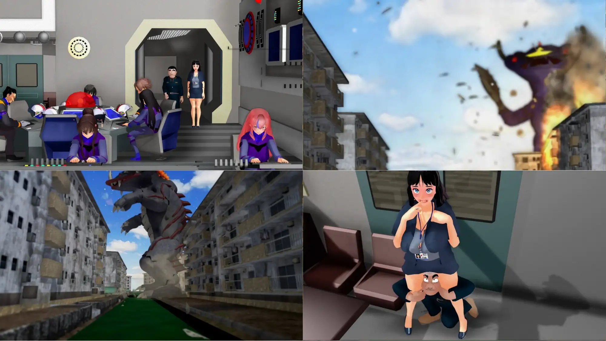 長編アニメ妄想特撮シリーズ マリトラQueen サンプル画像3