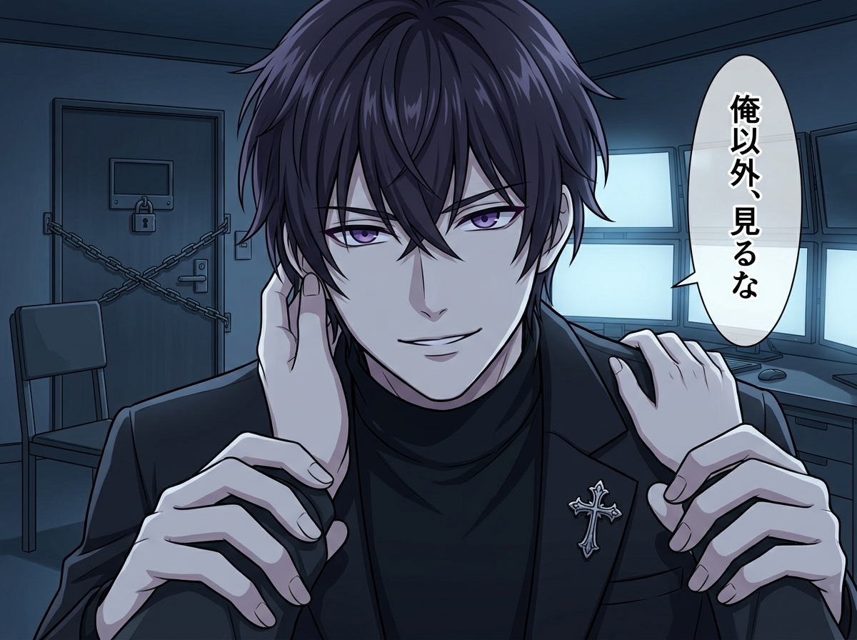 君を守るふりして閉じ込めたい、護衛の歪んだ独占♡〜任務の名目で、四六時中傍にいる〜【ヤンデレ/監禁愛/バイノーラル】-4画像
