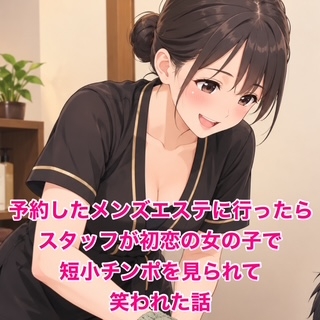 予約したメンズエステに行ったらスタッフが初恋の女の子で、短小チンポを見られて笑われた話