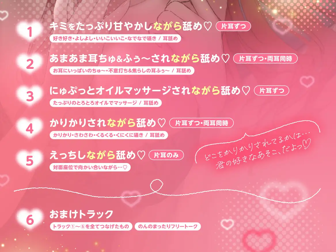 【KU100・生耳舐め・ゼロ至近囁き】ながら舐め。～こういうの、好きだよね?～ サンプル画像2