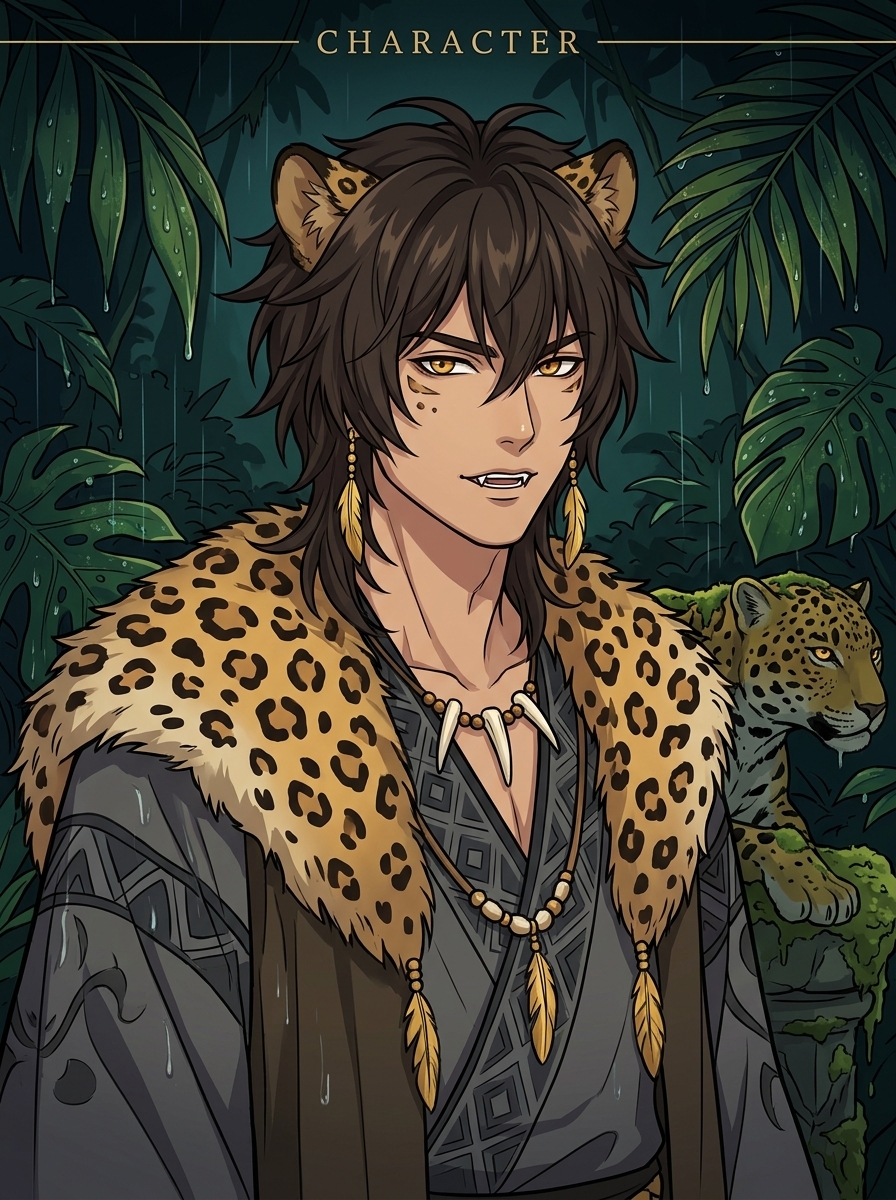 ジャガー獣人の番にされる夜♡〜密林で嗅ぎ当てた本能がお前だけを噛んで攫う〜【獣人/本能/バイノーラル】 サンプル画像3