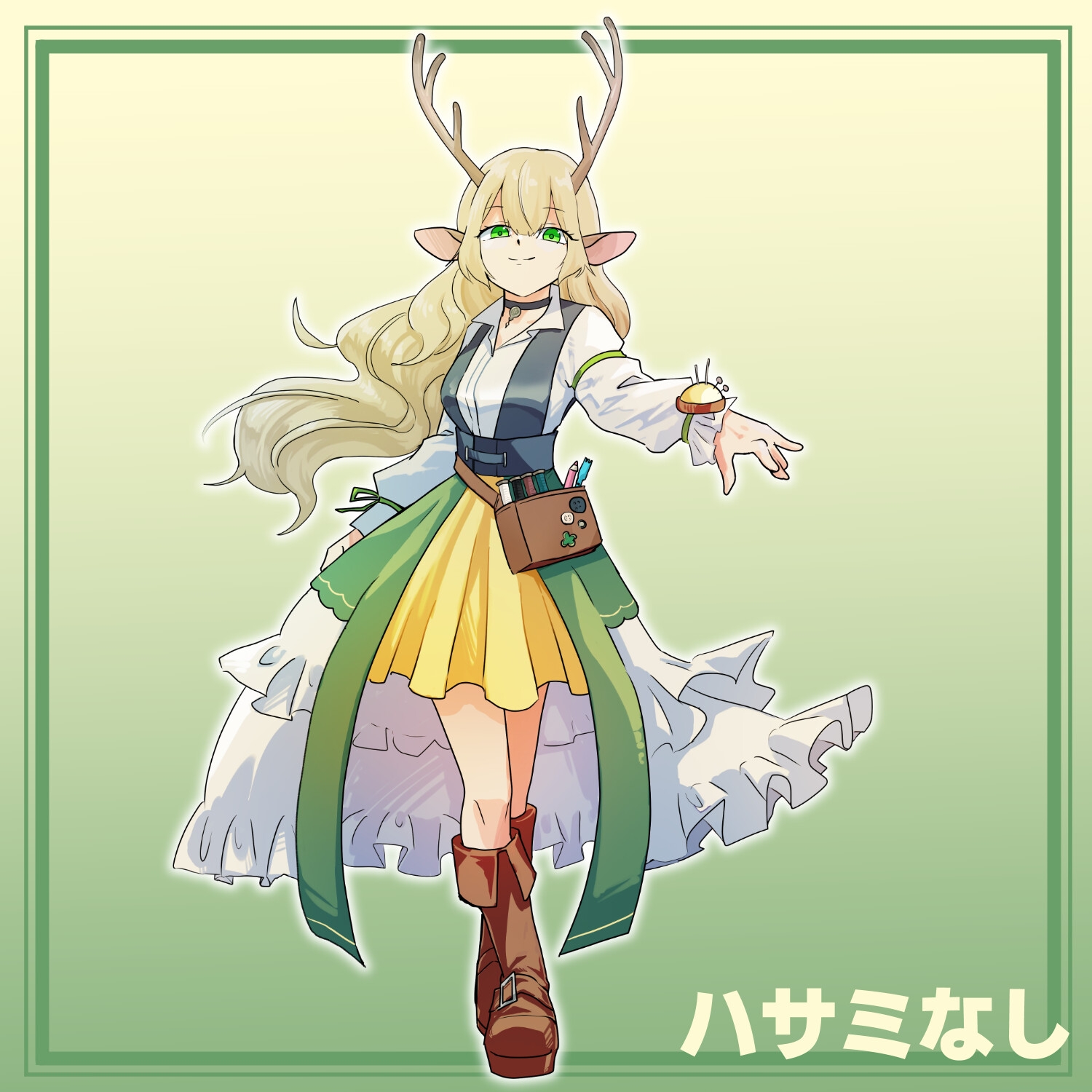 【立ち絵素材】枝角の仕立て屋さん