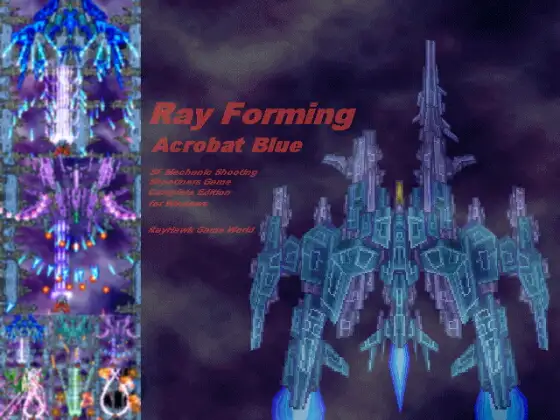 Ray Forming Acrobat Blue