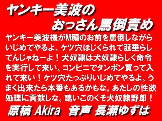 ヤンキー美波のおっさん罵倒責めwav