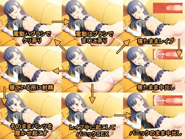 悪戯睡眠孕ませレ●プ