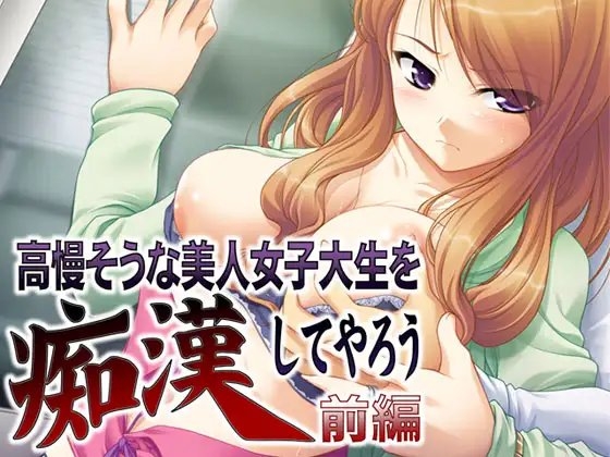 高慢そうな美人女子大生を痴漢してやろう ~前編~