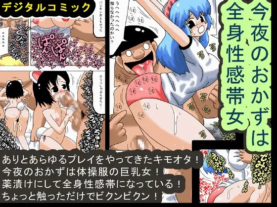 今夜のおかずは全身性感帯女