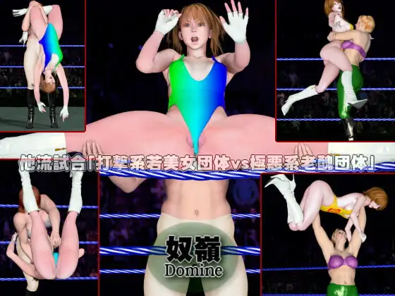 他流試合「打撃系若美女団体vs極悪系老醜団体」