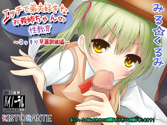 エッチで弟大好きなお義姉ちゃんの性教育~「こっそり」早漏訓練編~