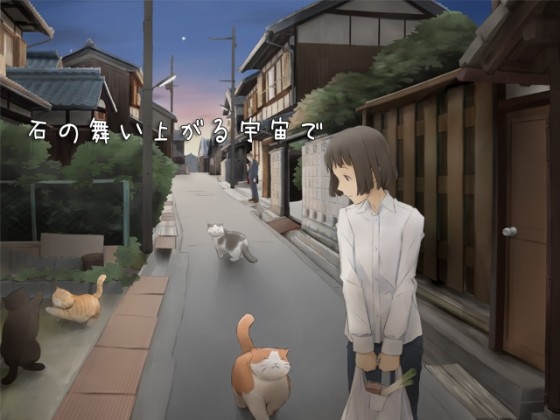 石の舞い上がる宇宙で