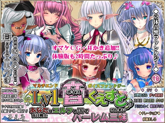 Lv1ボイスクエスト～盲目戦士はエルフの国でハーレム三昧～