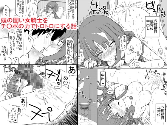 頭の固い女騎士をチ○ポの力でトロトロにする話