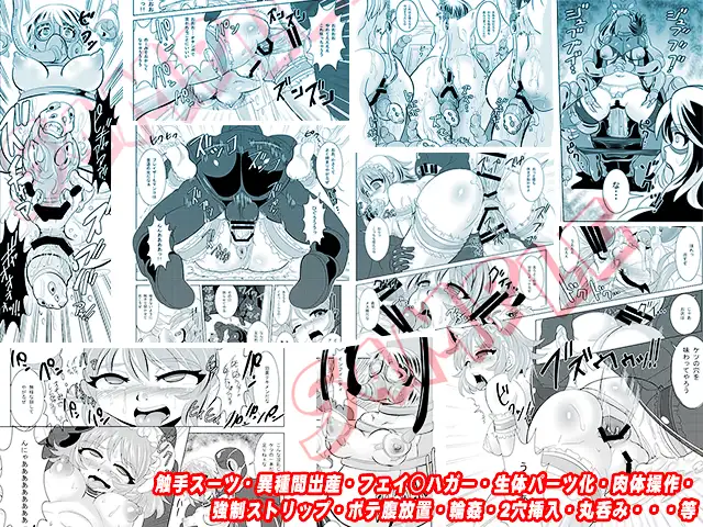 鉄刃少女ブレイザー 侵蝕兵器ノ罠&THE INFINITY・Wパック サンプル画像 3