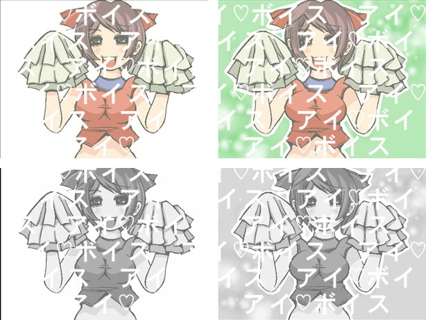 [Illustrations Royalty Free] Cheerleader