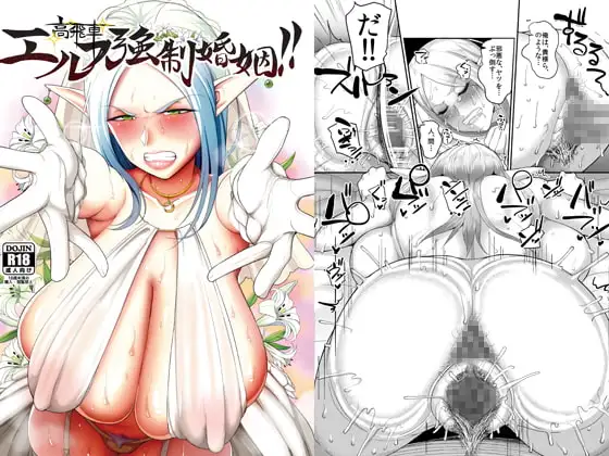 高飛車エルフ強○婚姻!!