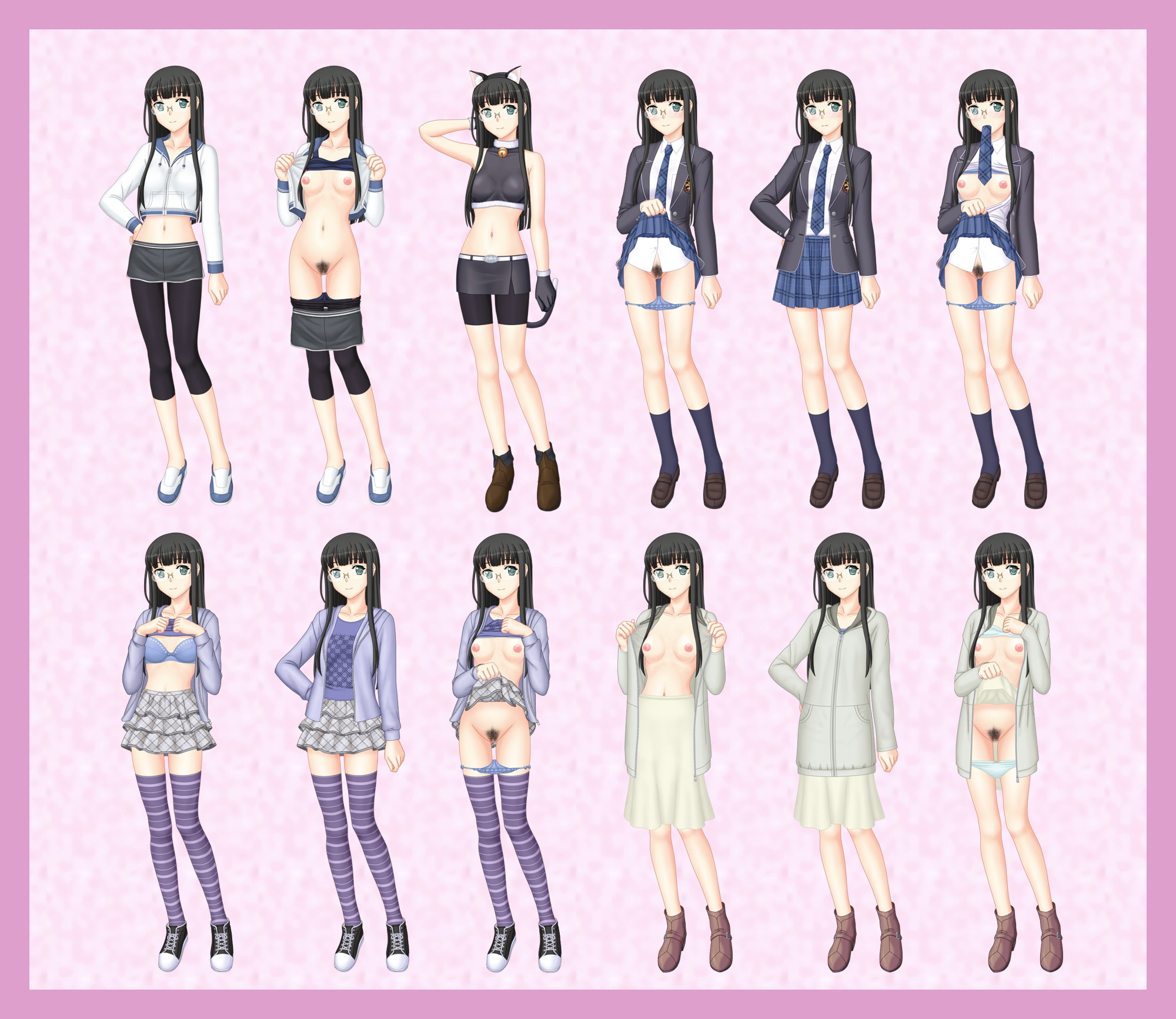 Copyright Free PSD Character Material Collection FCS06