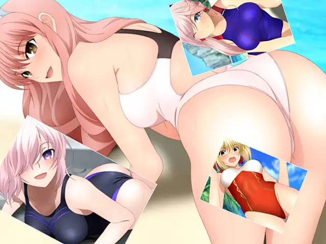 Fa○e/Go競泳水着CG集 サンプル画像 4