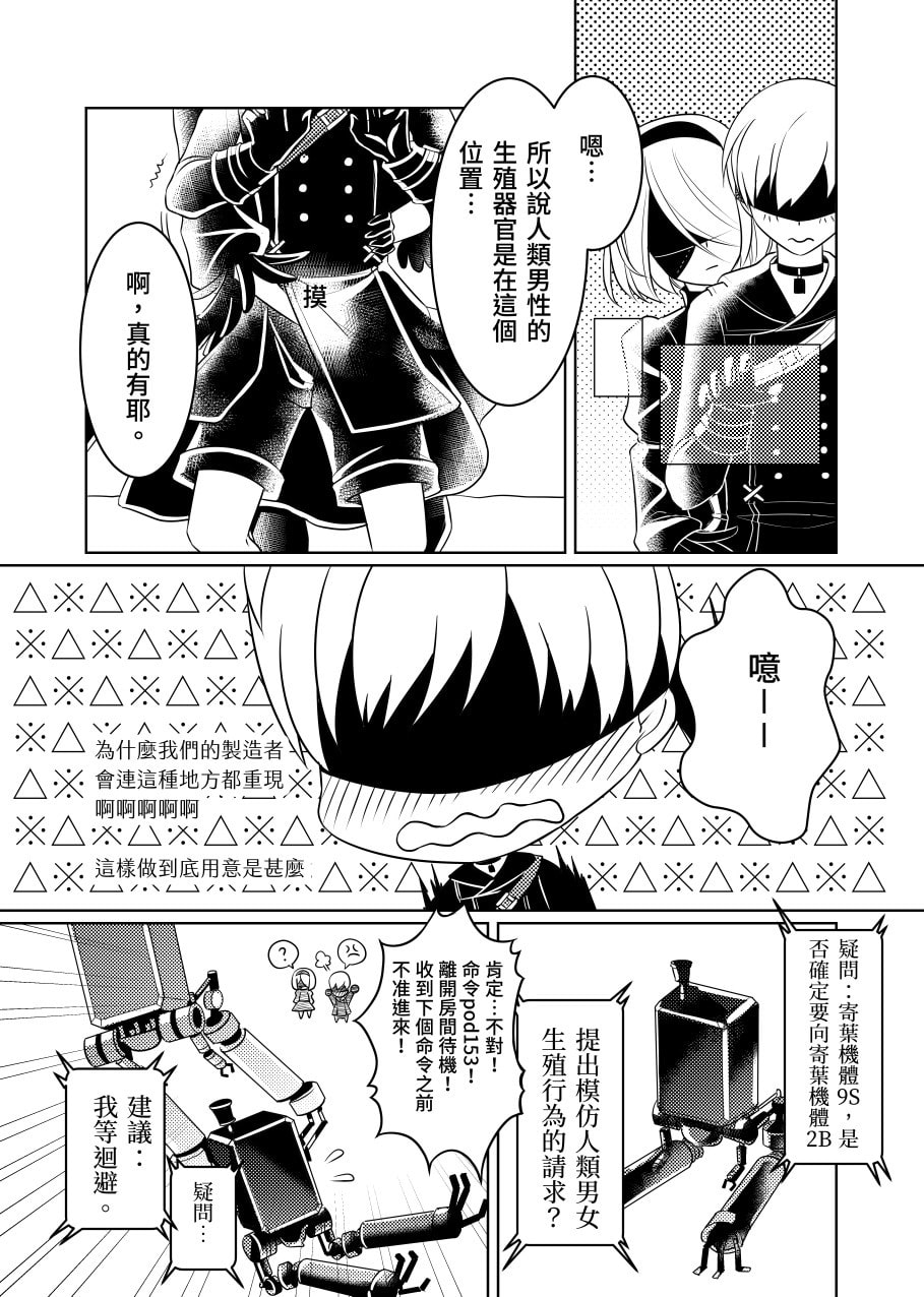 <Research Note of Humans' XXX> NieR:Aut*mata 2Bx9S [Chinese Edition]