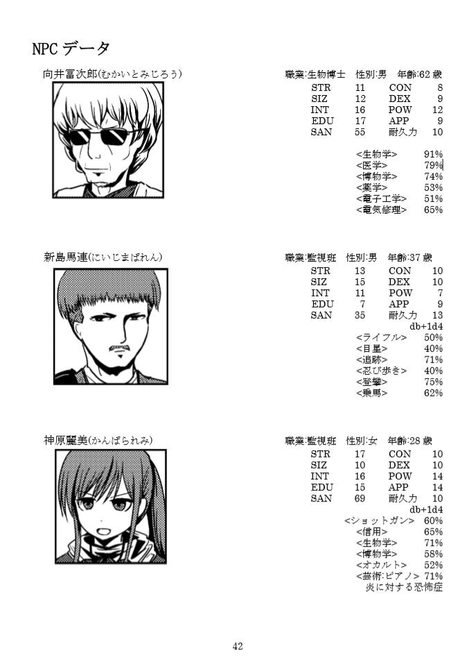 クトゥルフ神話TRPGシナリオ集 純情可憐バロティーヌ (がじぇっとR) DLsite提供:同人作品 – その他