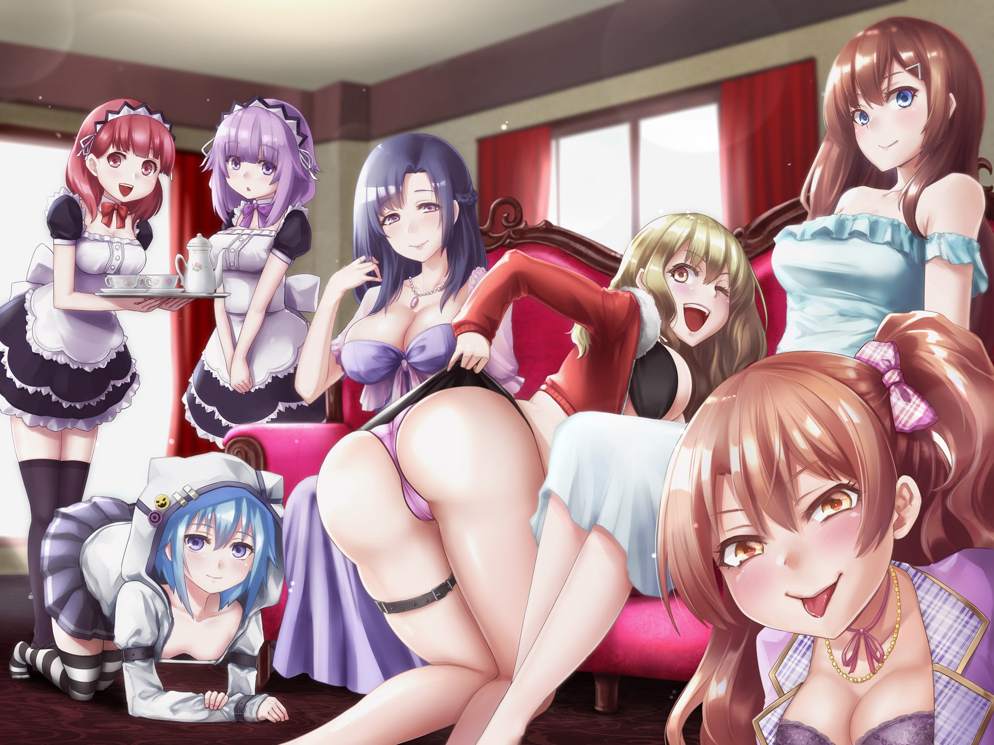 Welcome to the Mansion of Pleasure ~Expressionless junior's onahole play~ [7 Titles]