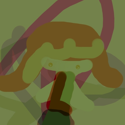針(青)