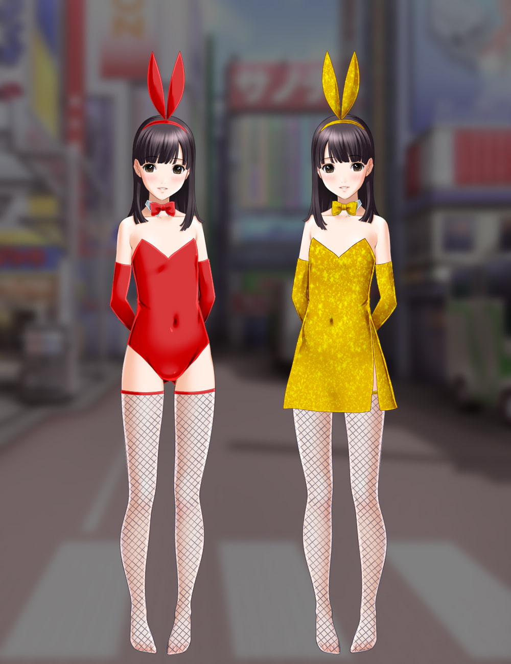 Sano Gengaman Clothing Pack Materials ABC - Bunny Girl