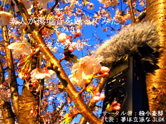 素人が環境音を録ってみた その3 ~寒さ忘れ編~