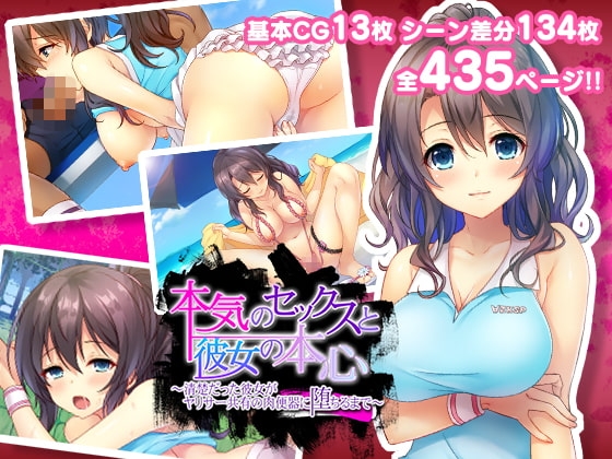 本気のセックスと彼女の本心～清楚だった彼女がヤリサー共有の肉便器に堕ちるまで～