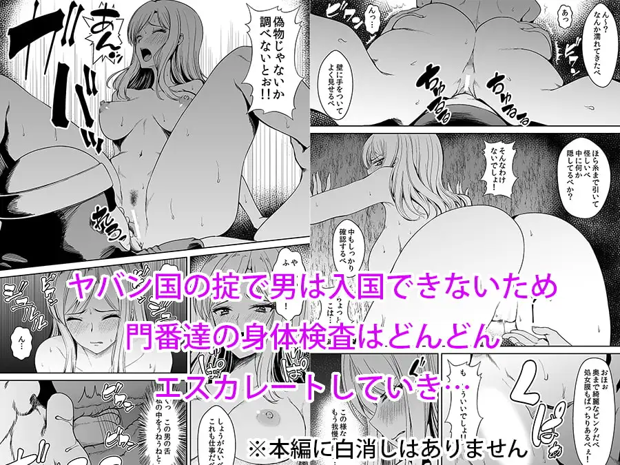 気高き姫様 潜入捜査でボディーチェックされるも正体がバレてはいけないので抵抗できない サンプル画像 3