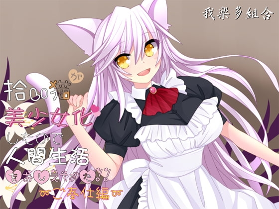 拾い猫が美少女化したので人間生活教えてみた~ご奉仕編~