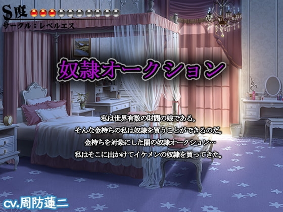 【奴隷・服従・命令】奴隷オークション【S度:●●●〇〇〇〇〇〇〇】