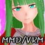 MMD/VRMデータ Girl11