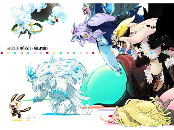 MARBLE MONSTER GRAPHICS